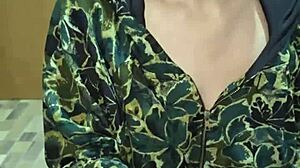 WIFE'S HOT INTERRACIAL HANDJOB LEADS TO HUGE CUMSHOT. Sailor Girl Hotwife Makes Husband Explode.