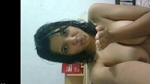 Hey, check out this sexy Indian desi girl Sangita with her hot pussy.