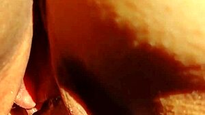 Mature aunt flashes huge muscular pussy lips in homemade exhibitionist cougar video.