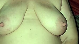 Milf foot fucks with cum in tent while camping outdoors