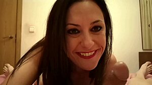 Sexy milf Paula Ortiz fucks with porn addict in intense cowgirl and doggystyle action