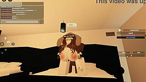 roblox porn blacked contrasts hardcore threesome with big black cock anal assfucking in rough doggystyle riding.