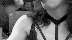 Bbc dildo gets deepthroat sucking from amateur latina in close up fetish play