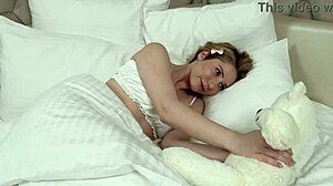 Young 18+ blonde takes monster cock in tight ass first time