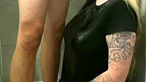 Step brother, you caught me horny in the shower - now fuck me hard like Olivia Bay!