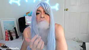 why am i such a nasty cigarette sissy loving to make smoking fetish content with vape hits or cigs?