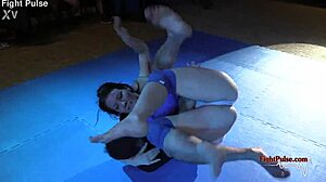 hey, check out this real mixed wrestling match from fight pulse
