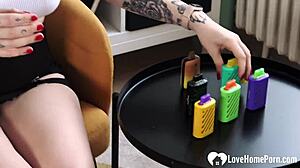 Ginger Beauty Takes Cock In Mouth And Gets Bent Over Doggystyle