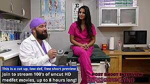 misty addams gets a thorough yearly physical checkup