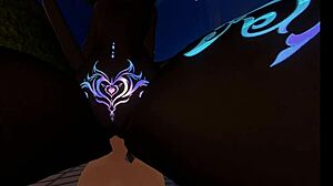 mommy rides her cute femboy to creampie in cowgirl