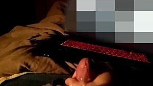 i'm a tall chubby guy from usa... jerkin my small cock in slow motion til i shoot huge hot cumshot loads