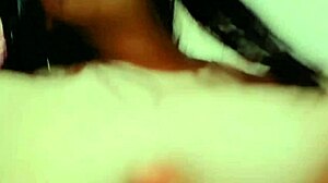 Latina babe masturbates with dildo. She rides pillow hard for intense orgasm pleasure.