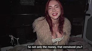 Who knew latvian redhead eva ray would cheat in chastity belt but crave rough doggystyle pov fuck after public pickup?