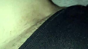 She's flashing black slips that smell like pussy while pregnant in this exhibitionist narrative.