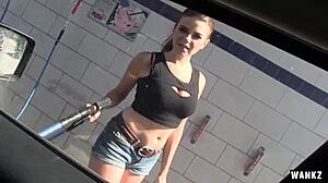 Wankz- Crazy Beautiful Marina Visconti And Her Tits In Intense Hardcore Office Action