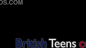 Naughty college student in lingerie fingers her big tits while blowing her teacher for the first time