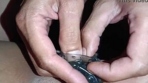 i train a beautiful newbie whore with big natural tits and tight shaved pussy on the basics