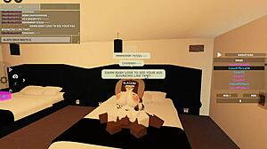 ロブロックスポルノ黒人3Pで巨根アナル激バック騎乗