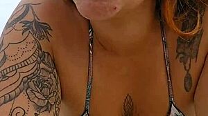 Wearing Panties On The Beach To Attract Married Guys For Hot Fun