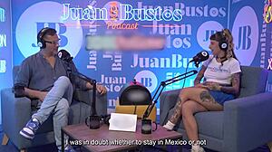 How many orgasms can this big-ass Latina migrant get before deepthroating in Juan Bustos podcast?