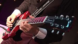 Oh man I can't believe how the guitarist is pounding that cute blonde in doggystyle. Then he finishes by spraying her body with urine.