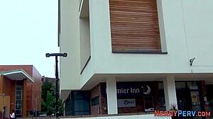 Big tit British slut swallows nerd's cock in first time European reality masturbation with high definition