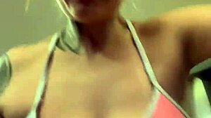 Training At Ipanema Beach Gym In Bikini