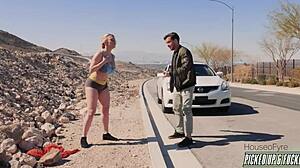 Picked up and fucked! Dee Williams bangs her biggest fan wildly.