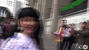 Amanda X Shows Off Her Big Tits And Hairy Pussy In Wild Day