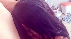 stepson spots me in the kitchen