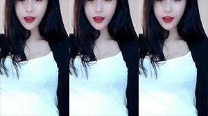 Oh wow that chinese girl is dancing super fast in her cute outfit