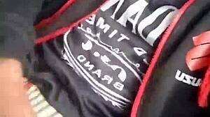 this handsome french guy masturbates in european train with sexy moves