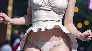 Hey can you show me those panties under your skirt? 😘👗