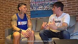 Quartet with my boyfriend and his dad felt delicious with dirty talk