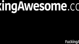 Fuckingawesome contrasts milf Cherie Deville teaching step-daughter hardcore sex in group riding session