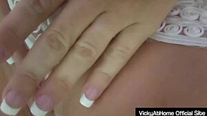 Oh man, I just love how hot Vicky Vette vibrates and drills her wet pussy with those favorite toys, making me cum so hard.