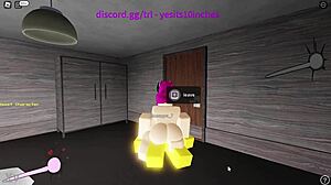 Whore Gets Intense Fucking In Roblox Game Scenario
