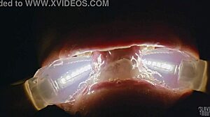 Filth Loving Girl Rebel Rhyder Gets Frozen Cum Bukkake In Garage