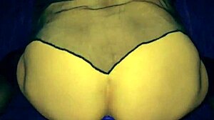 I'm Filming a Porno of My Wife Being Fucked by Her Friend in Lingerie. She Rides Him Cowgirl Style for Rough Anal Sex.