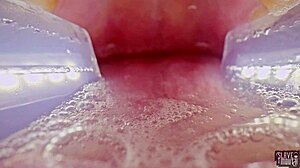 Filth Loving Girl Rebel Rhyder Gets Frozen Cum Bukkake In Garage