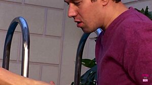 the awesome blonde babe slips out of her bikini for intense doggystyle sex. she mixes in foot fetish action with deepthroat blowjob and missionary pounding.