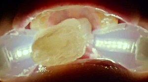 Filth Loving Girl Rebel Rhyder Gets Frozen Cum Bukkake In Garage