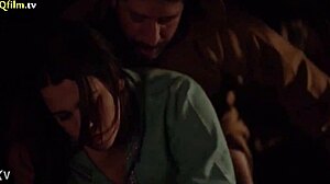 bbw arab mom in hijab shows off her big ass before taking that anal creampie hard