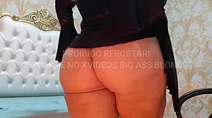 Intriguing Sensual Dance In White Lingerie With Black Accents