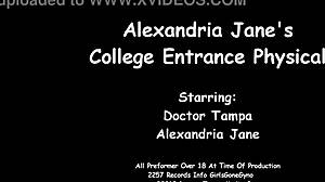 Hey, Alexandria Jane, ready for your Tampa University physical check?