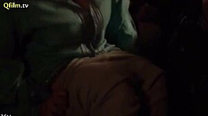 bbw arab mom in hijab shows off her big ass before taking that anal creampie hard