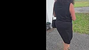 Ali Allure panty shopping with stepbro