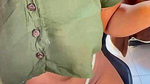 Blonde Dancer Gets Cum In Mouth