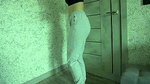 Petite 18+ Teen 18+ Shows Desperation Pee In Homemade Video