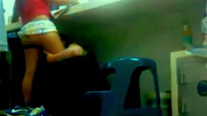 while i'm at work the boss's son sticks his dick in me deep